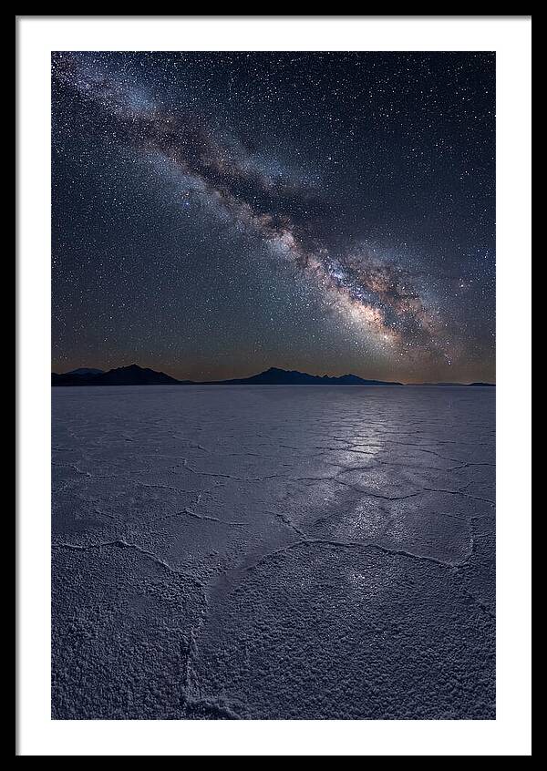 Celestial Reflections Over Bonneville