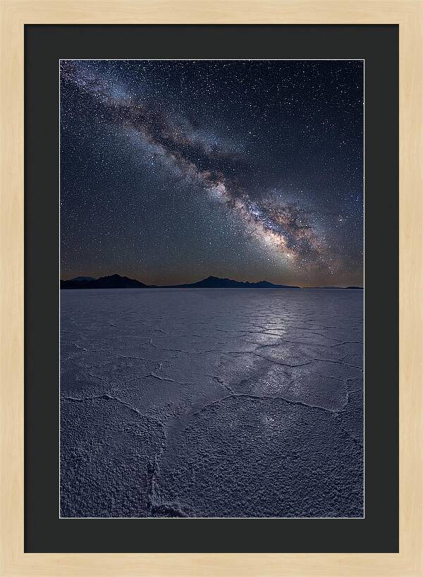 Celestial Reflections Over Bonneville