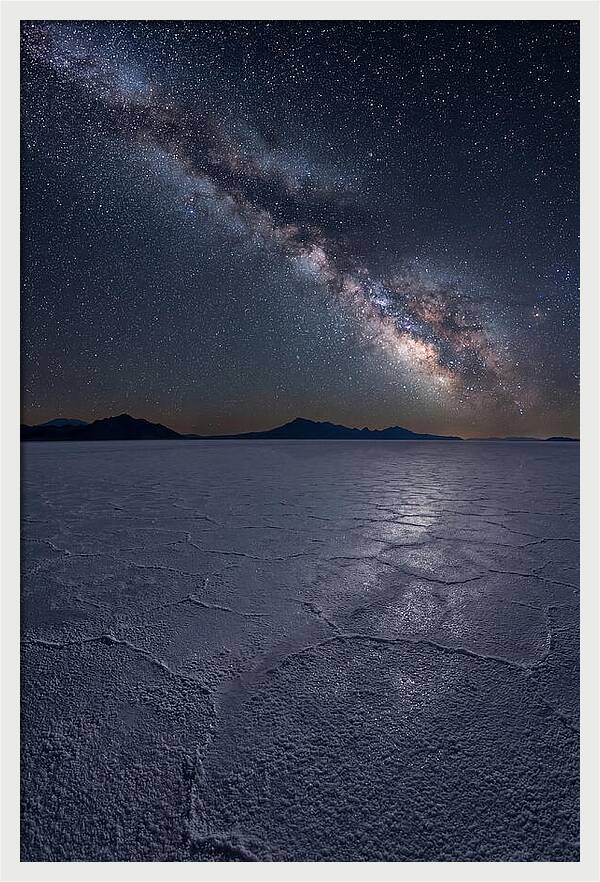 Celestial Reflections Over Bonneville