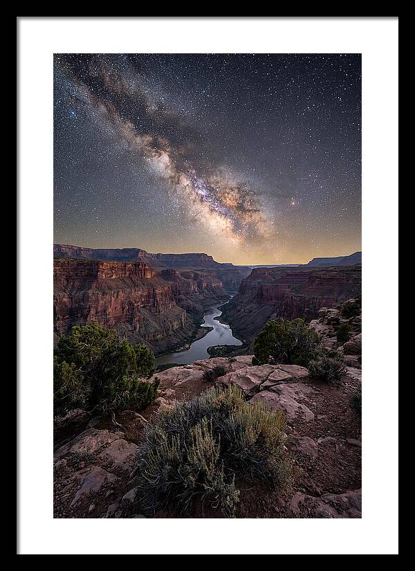 Celestial Wonders Above Grand Canyon