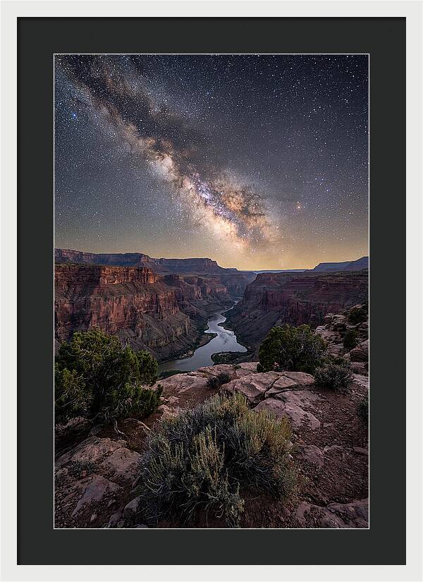 Celestial Wonders Above Grand Canyon