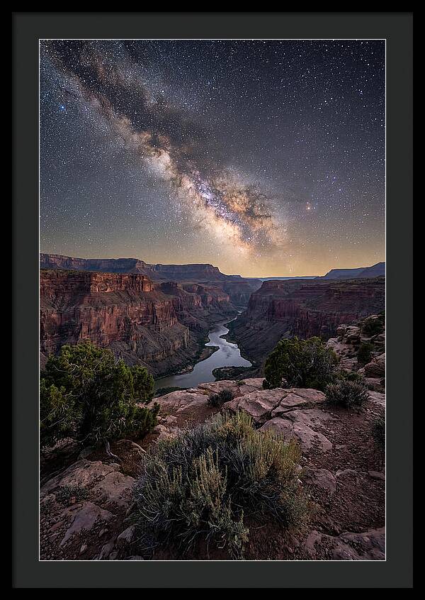 Celestial Wonders Above Grand Canyon