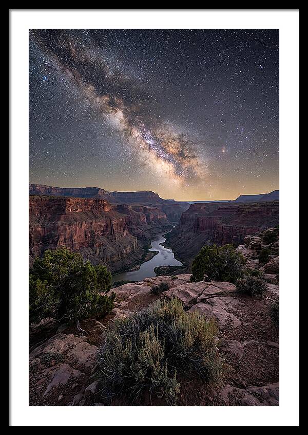 Celestial Wonders Above Grand Canyon