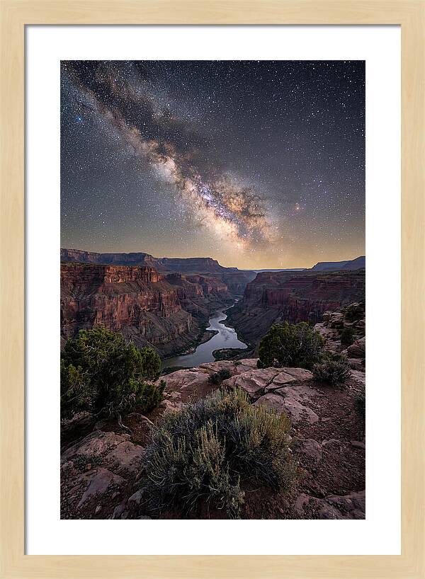 Celestial Wonders Above Grand Canyon