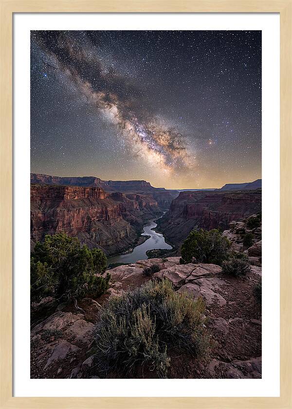 Celestial Wonders Above Grand Canyon