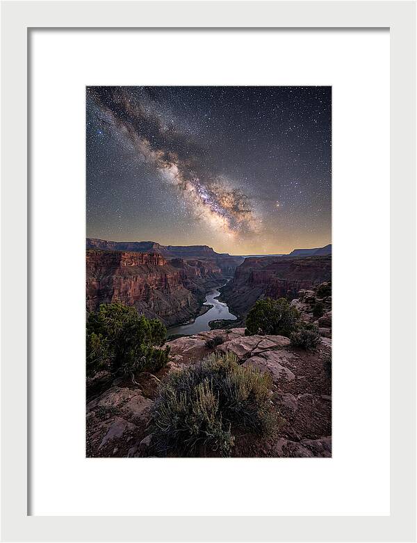 Celestial Wonders Above Grand Canyon