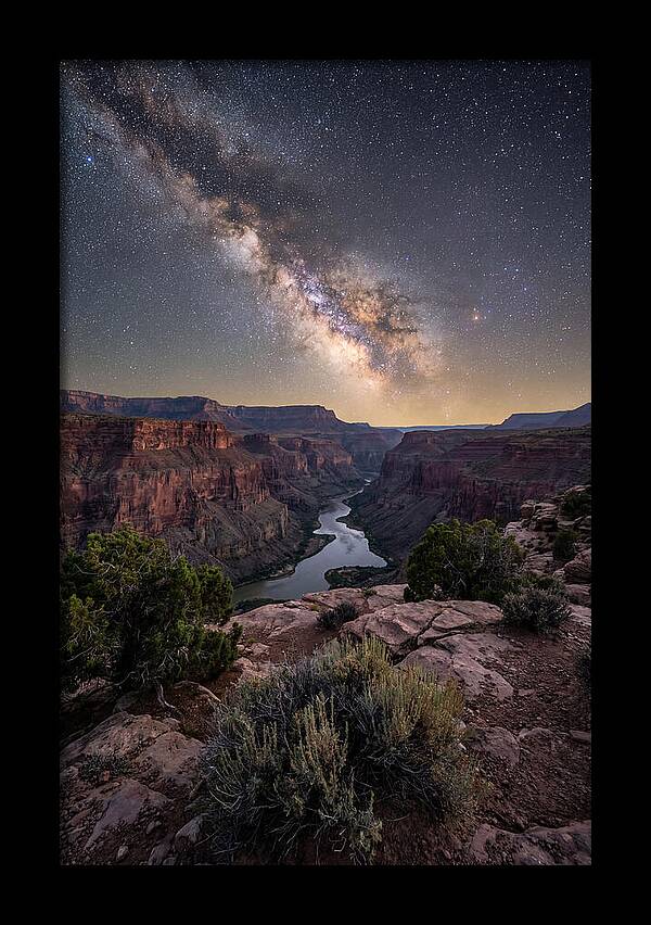 Celestial Wonders Above Grand Canyon