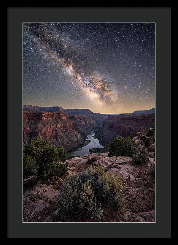Celestial Wonders Above Grand Canyon