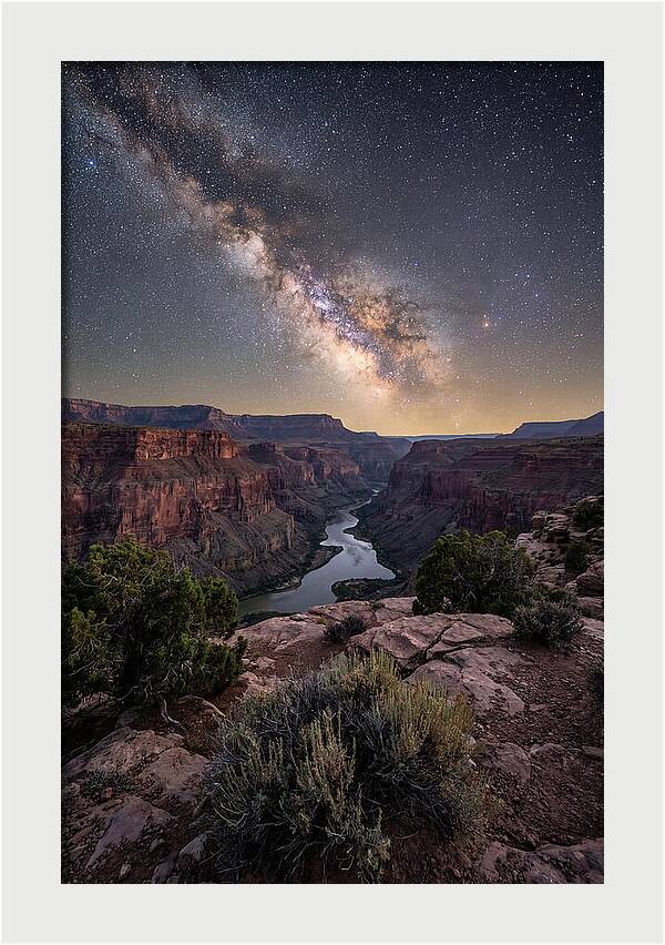 Celestial Wonders Above Grand Canyon