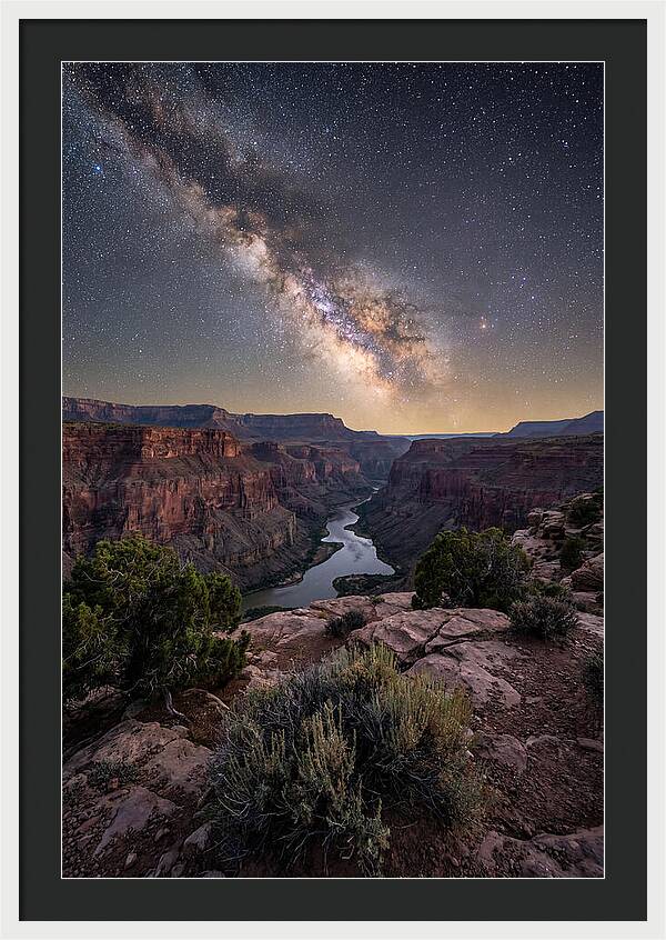 Celestial Wonders Above Grand Canyon