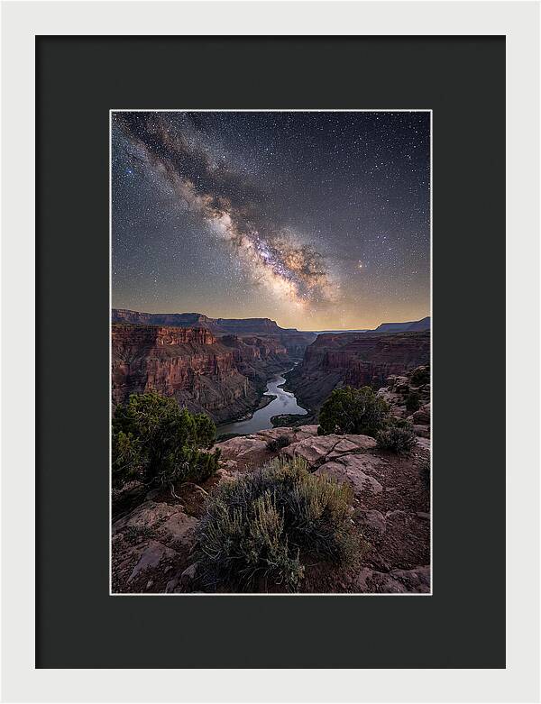 Celestial Wonders Above Grand Canyon