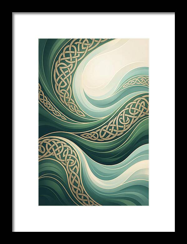 Celtic Knotwork Waves