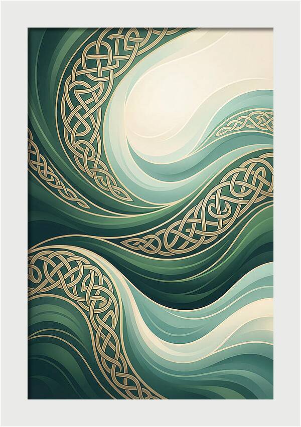 Celtic Knotwork Waves