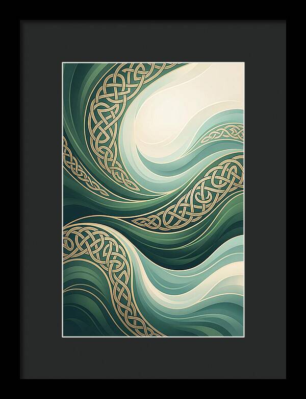 Celtic Knotwork Waves