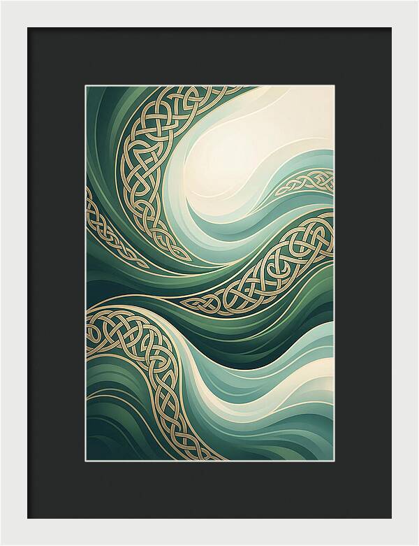 Celtic Knotwork Waves