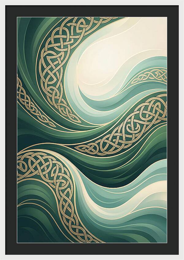 Celtic Knotwork Waves