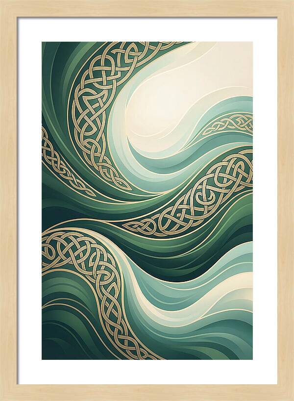 Celtic Knotwork Waves