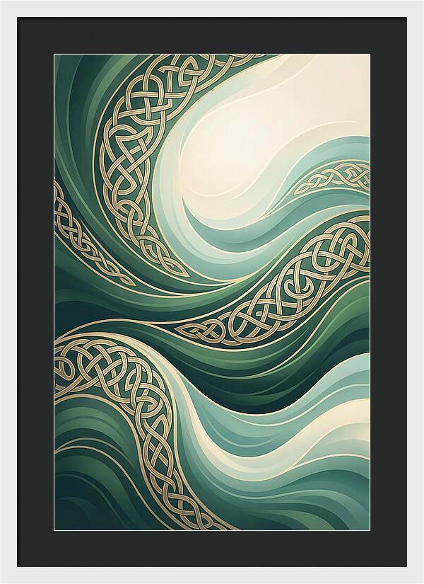Celtic Knotwork Waves