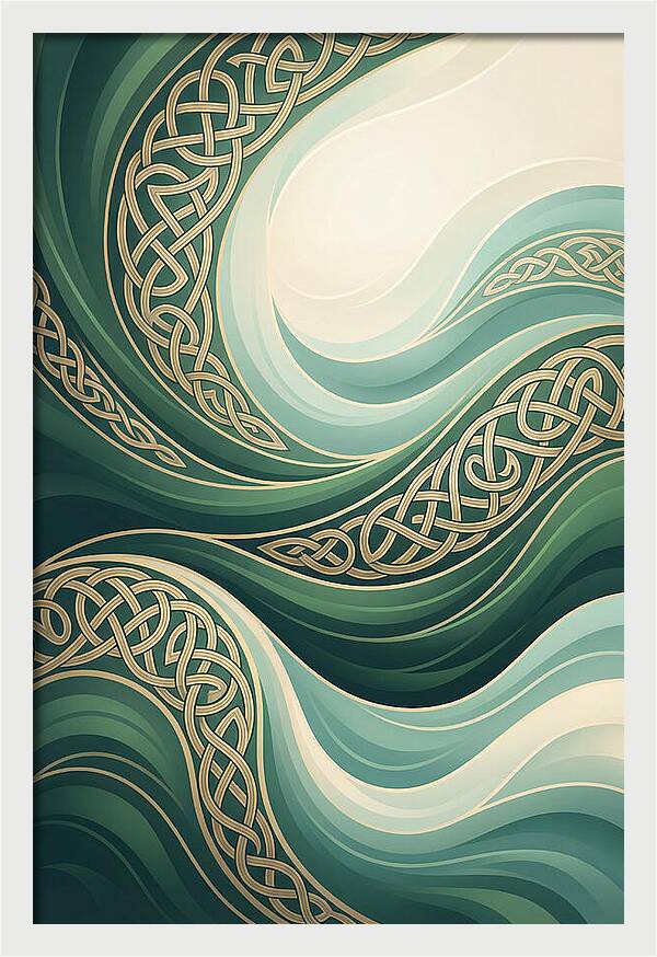 Celtic Knotwork Waves