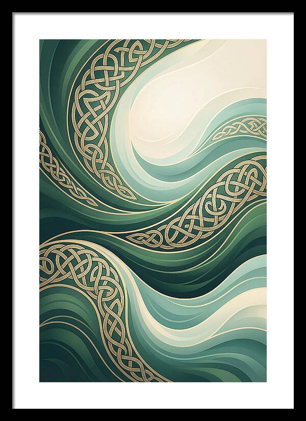 Celtic Knotwork Waves