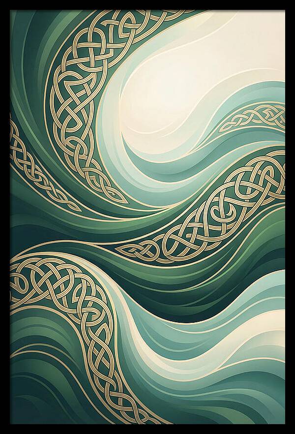 Celtic Knotwork Waves