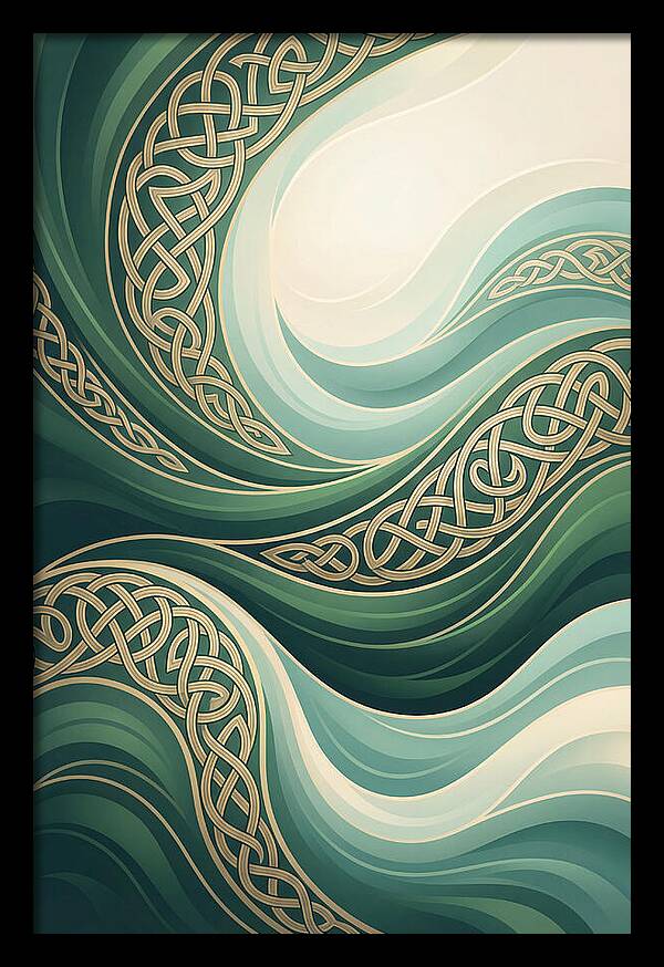 Celtic Knotwork Waves
