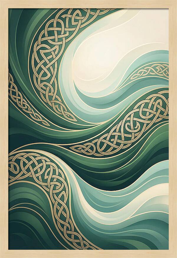 Celtic Knotwork Waves