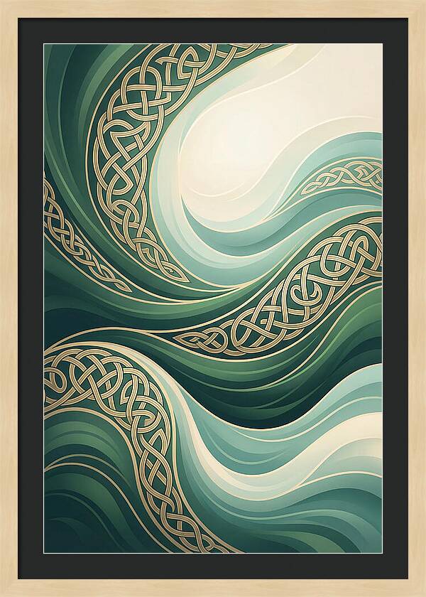 Celtic Knotwork Waves