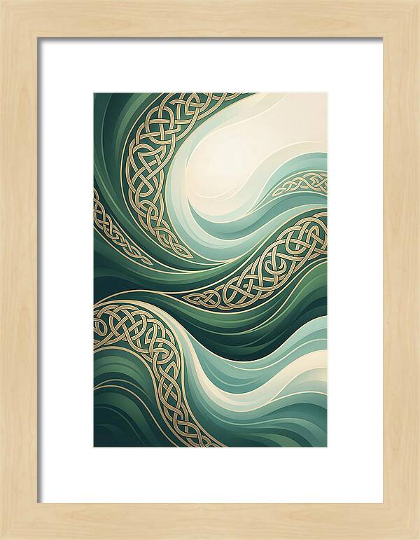 Celtic Knotwork Waves