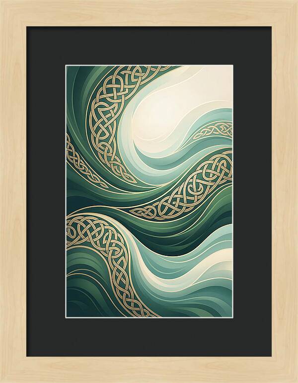 Celtic Knotwork Waves