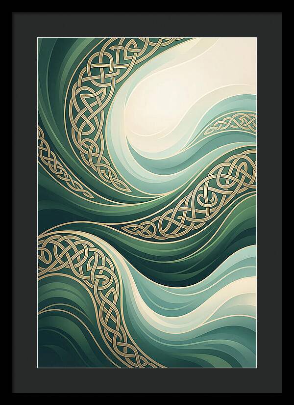 Celtic Knotwork Waves