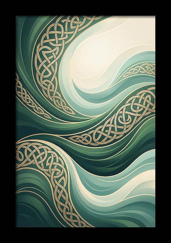 Celtic Knotwork Waves