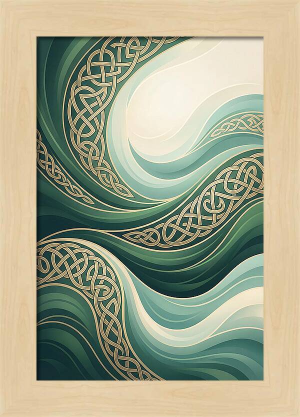 Celtic Knotwork Waves