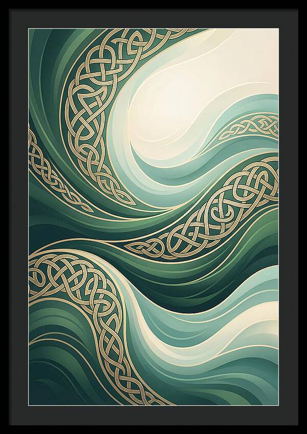 Celtic Knotwork Waves