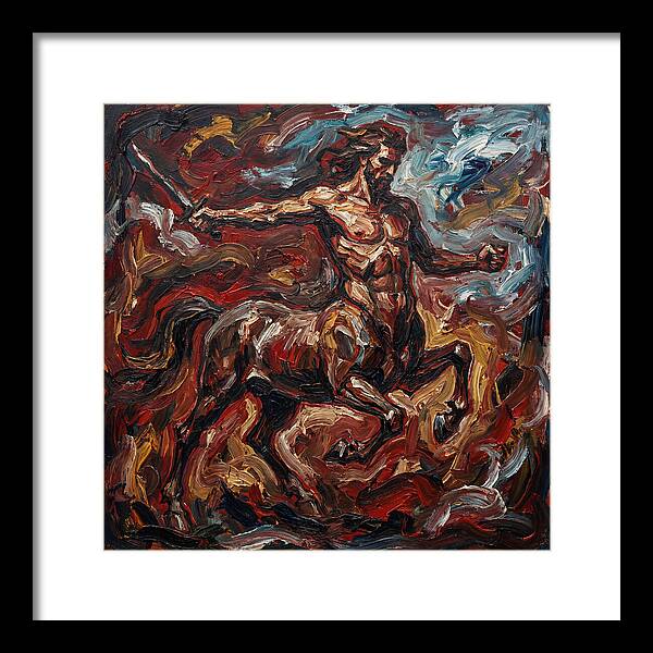Centaur In Expressionist Motion