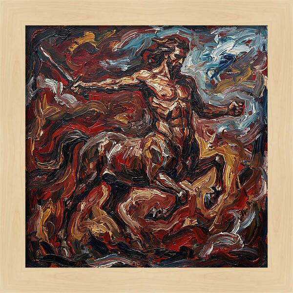 Centaur In Expressionist Motion