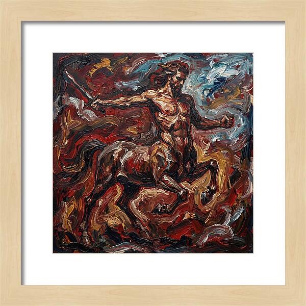 Centaur In Expressionist Motion