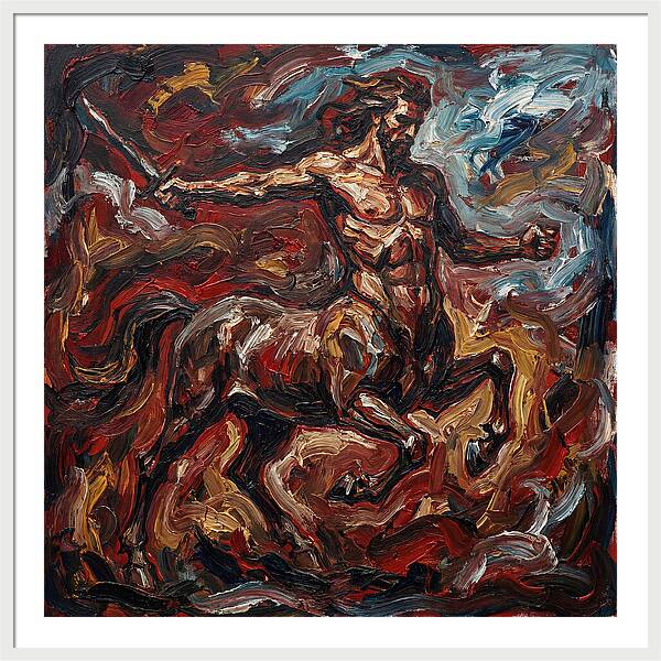 Centaur In Expressionist Motion