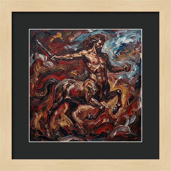 Centaur In Expressionist Motion