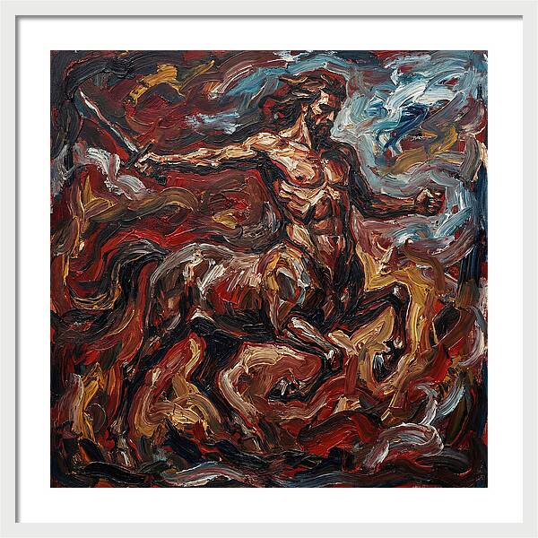 Centaur In Expressionist Motion