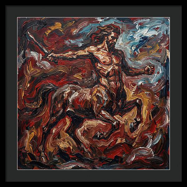 Centaur In Expressionist Motion