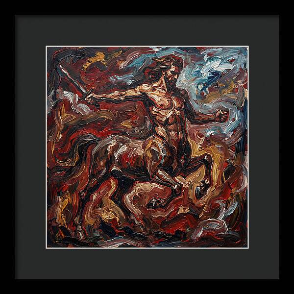 Centaur In Expressionist Motion