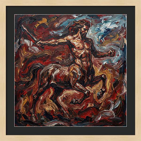 Centaur In Expressionist Motion