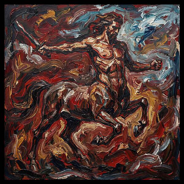 Centaur In Expressionist Motion