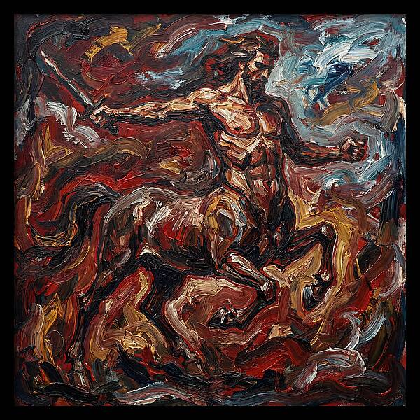 Centaur In Expressionist Motion