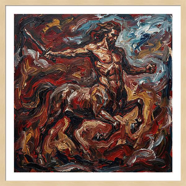 Centaur In Expressionist Motion