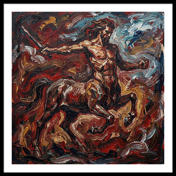 Centaur In Expressionist Motion