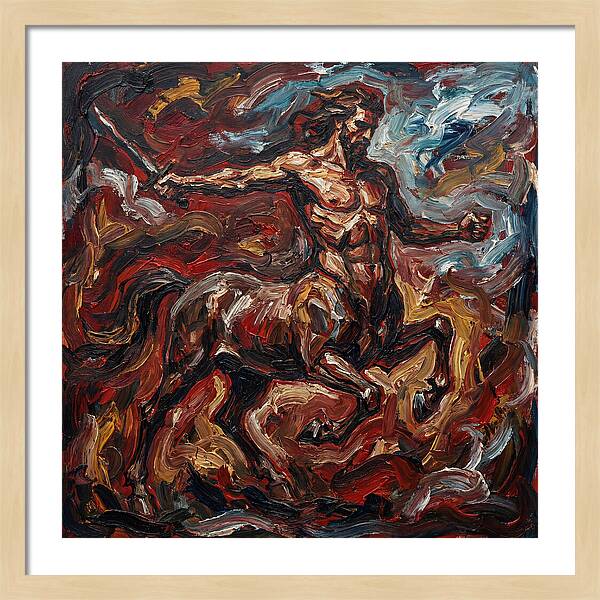 Centaur In Expressionist Motion