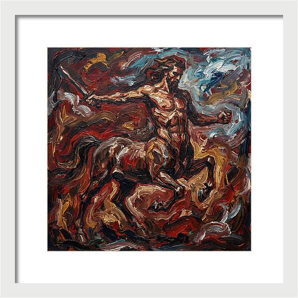 Centaur In Expressionist Motion