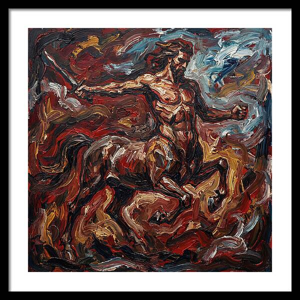 Centaur In Expressionist Motion
